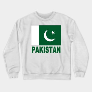 The Pride of Pakistan - Pakistani National Flag Design Crewneck Sweatshirt